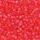 Miyuki Delica Perlen 11/0 - Opaque vermillion red ab DB-159